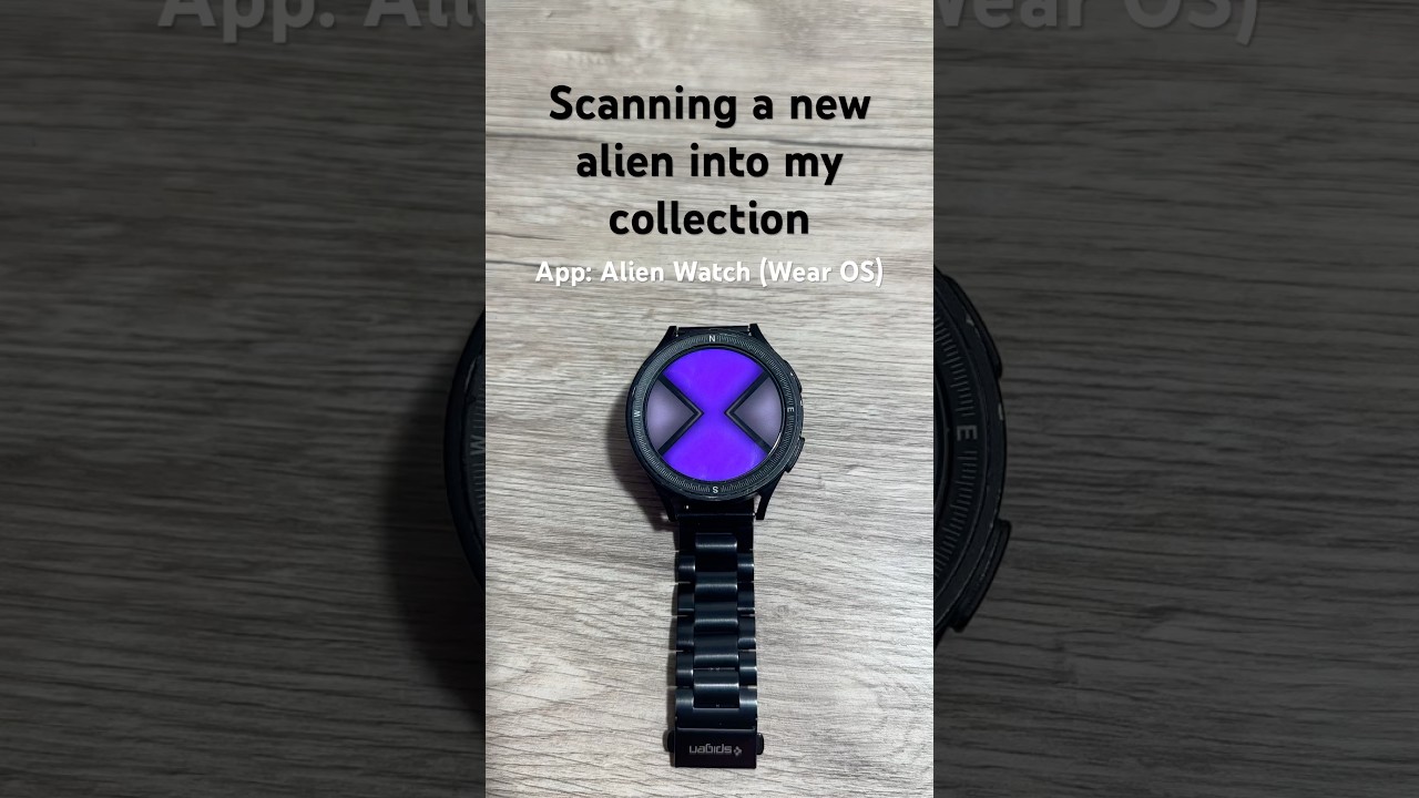 My Omnitrix got a new alien! #wearos #galaxywatch #smartwatch  #omnitrix #ben10 #cartoon #nostalgia