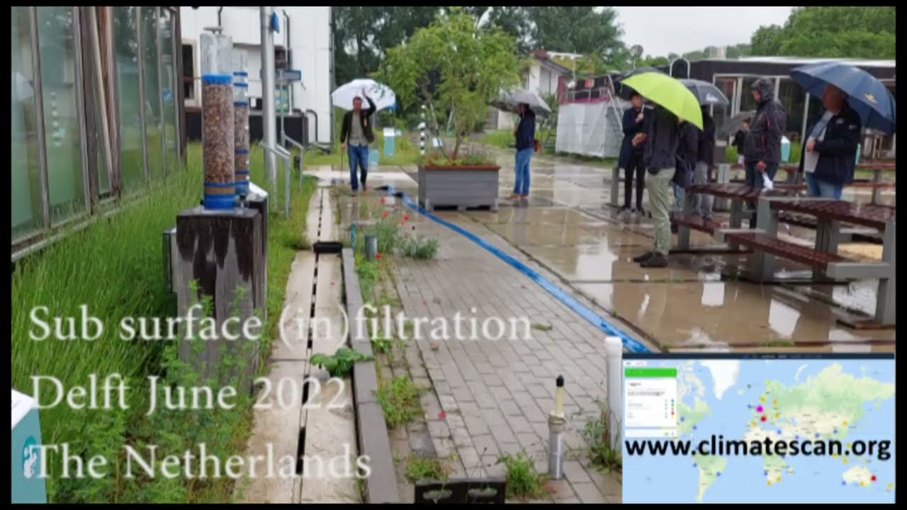 Subsurface infiltration Delft The Netherlands