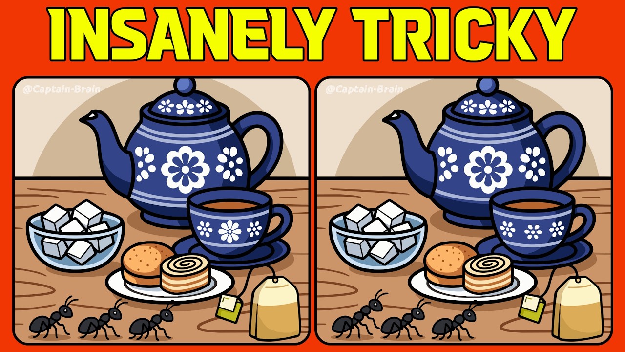 Test Your Eyes: Spot the Difference in These Tricky Images (HARD MODE)