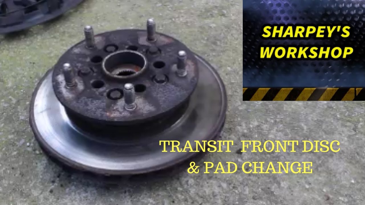 FORD TRANSIT FRONT DISC(ROTOR) AND PAD CHANGE RWD MODEL