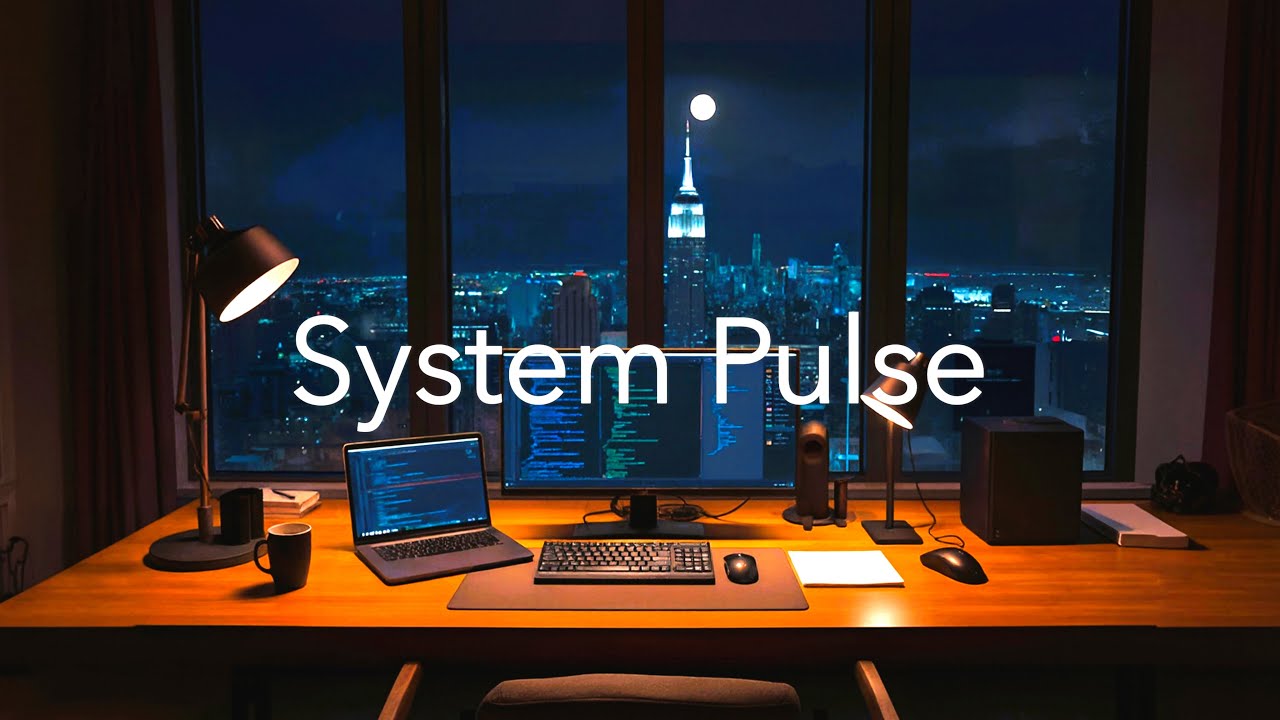 System Pulse &mdash; Deep Flow Focus Music for Coding | Flow State & Deep Work | Electronic Ambient