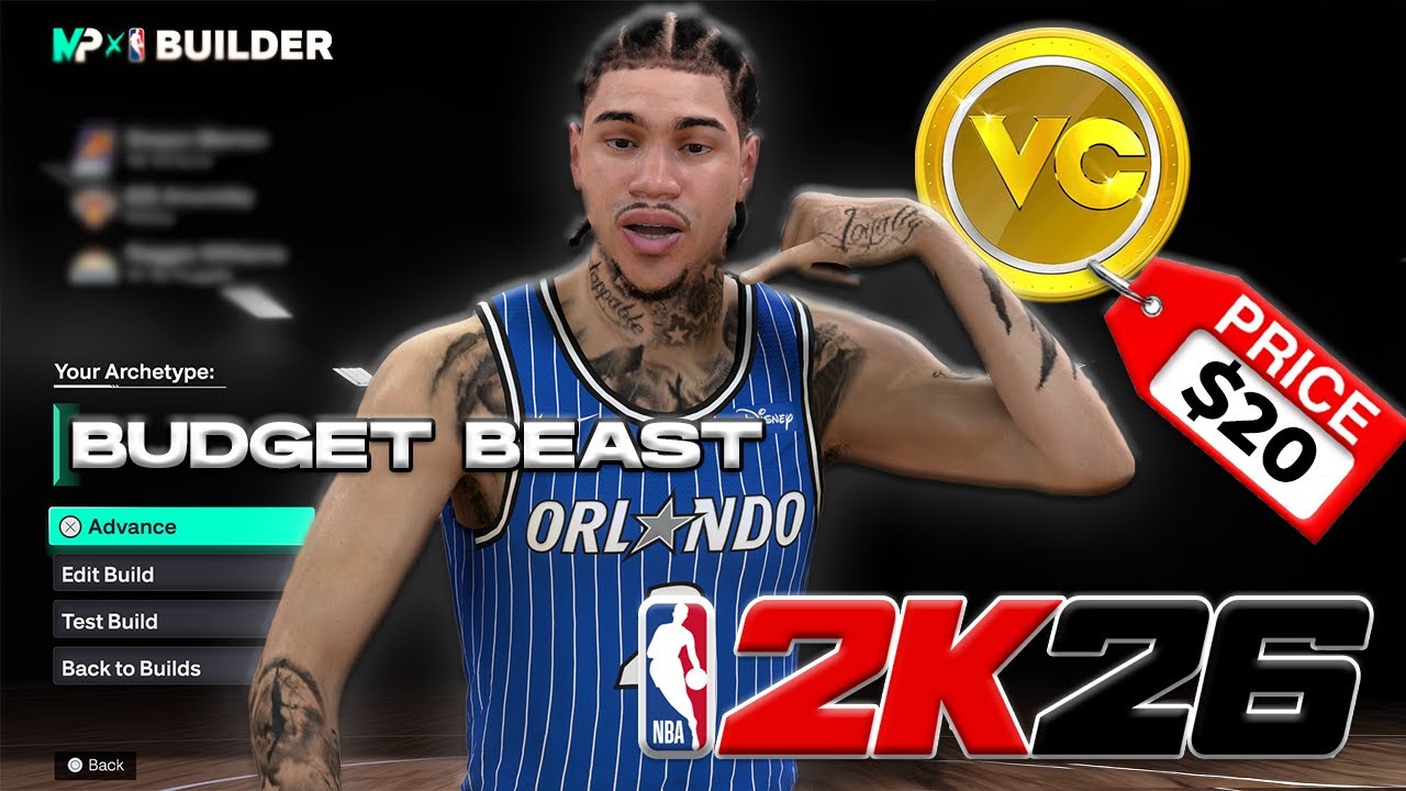 Я создал лучшую сборку за 20 долларов в NBA 2K26...