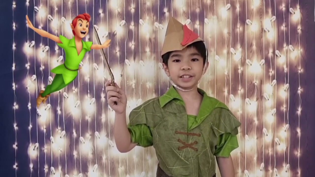 Lucas Cheng - show and tell My Favourite Book Character - Petern Pan