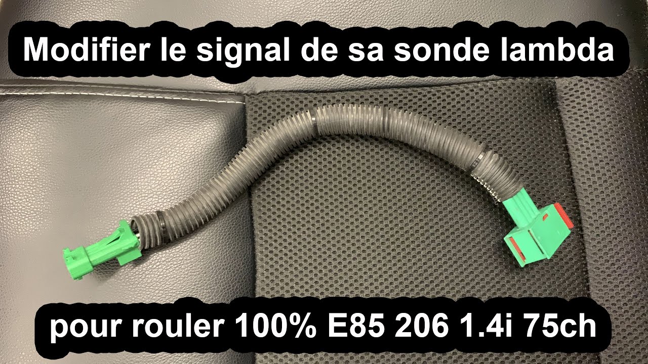 Modifier le signal de sa sonde lambda pour rouler 100% E85 2/2