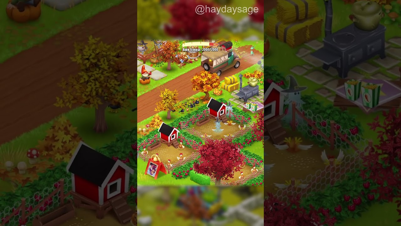 HAY DAY GHOST HUNT - WITCH GHOST! 👻 #hayday #haydaygameplay #haydayghost #haydaysage #hayday2025
