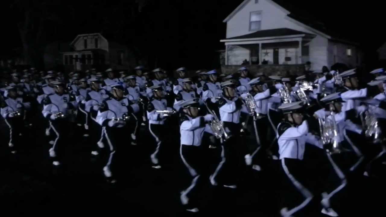 Michigan State University (MSU) Marching bands entrance @ Grand Ledge, MI