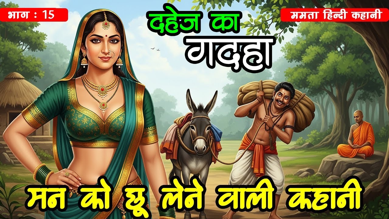 232🔴 दहेज का गदहा हिंदी कहानी, Man Ko Chhu Lene Wali 2 kahaniya, New Moral Story, New Hindi Kahani