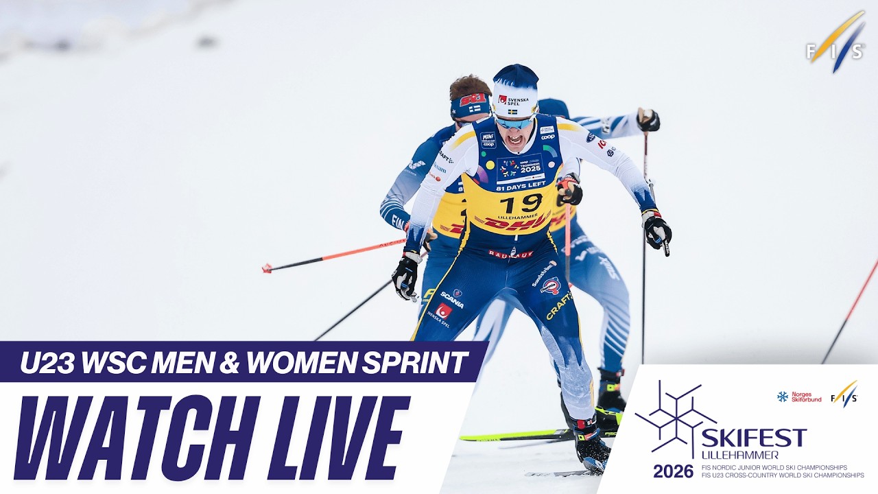 LIVE | Lillehammer (NOR) - W/M - Sprint F - FIS U23 World Ski Championships
