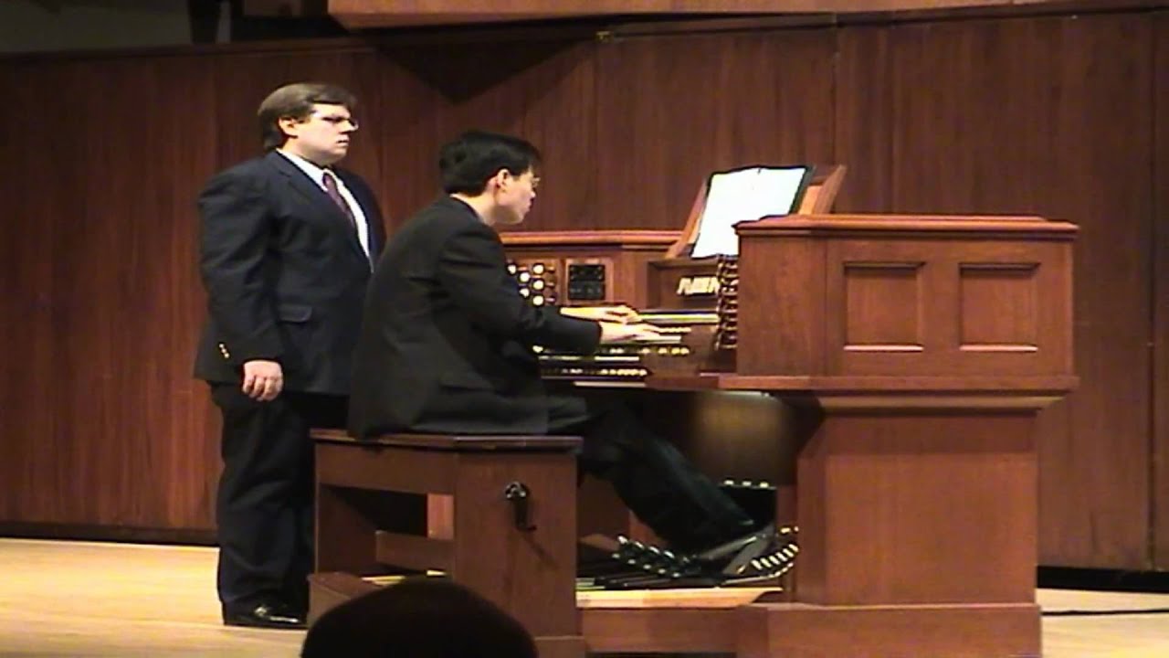 HD Glorius Things of Thee are Spoken - GERMAN HYMN - John Hong Pipe Organ