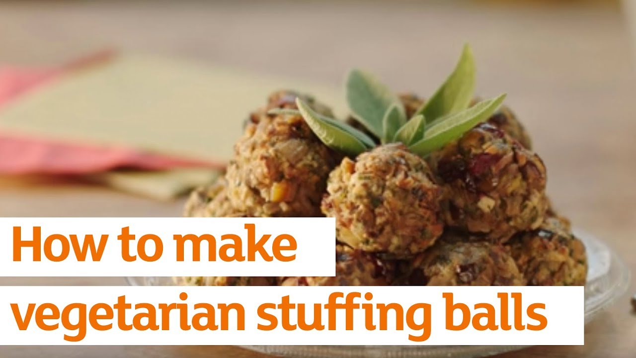 How to make the perfect vegetarian stuffing balls | Recipe | Sainsbury's