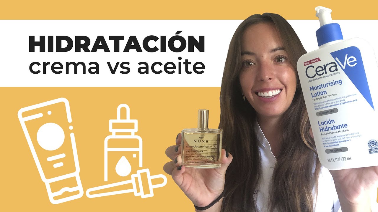 ACEITE CORPORAL o CREMA HIDRATANTE ¿Cuál hidrata más?🤷🏻 | Farmaciasdirect