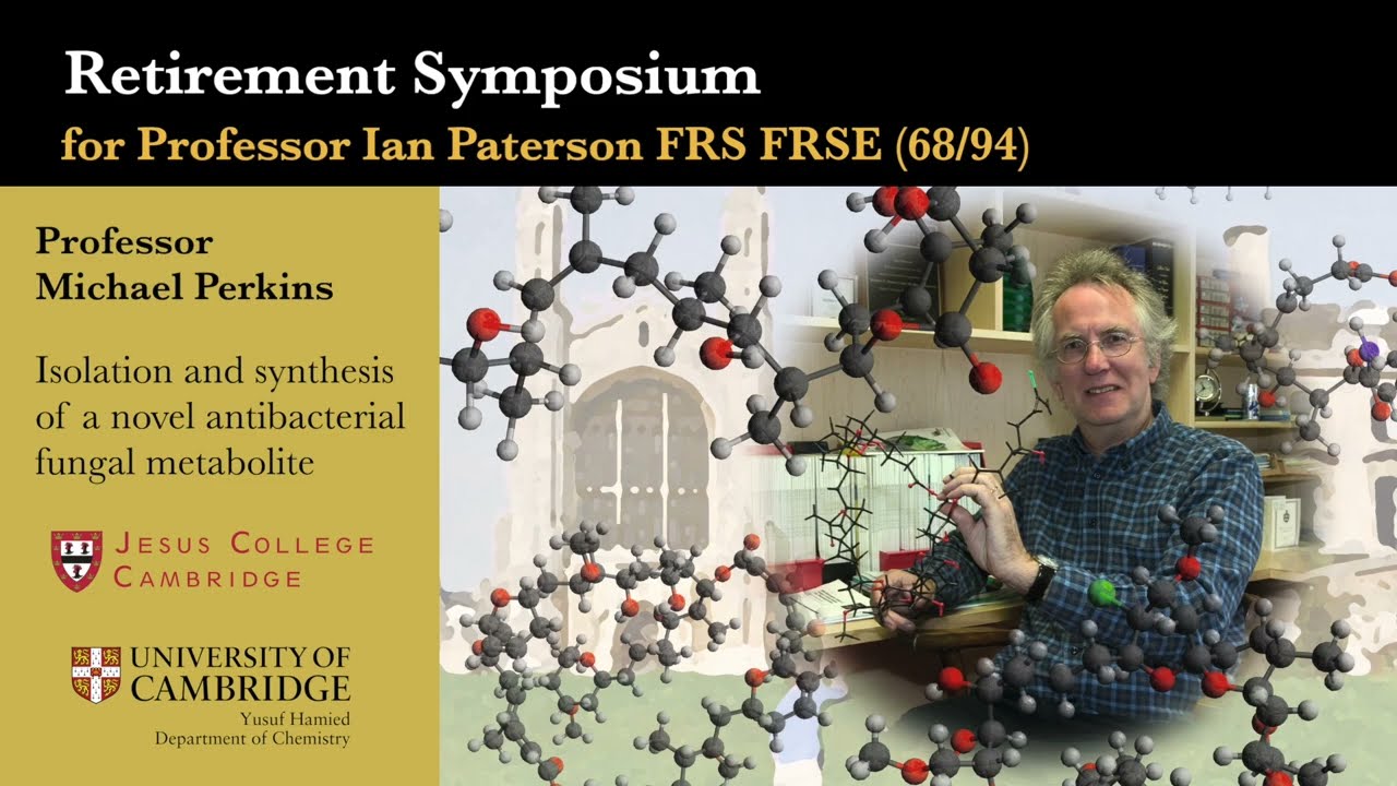 Prof Mike Perkins: Isolation and synthesis of a novel antibacterial fungal metabolite