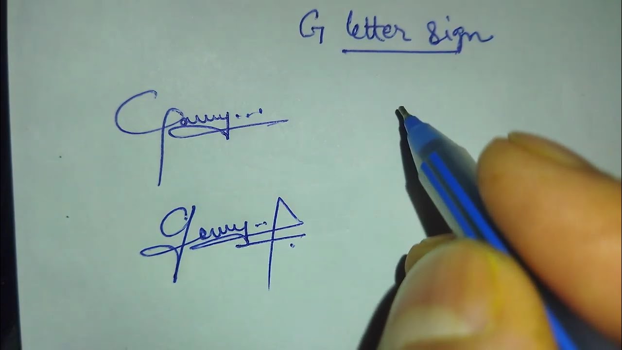 How to Signature