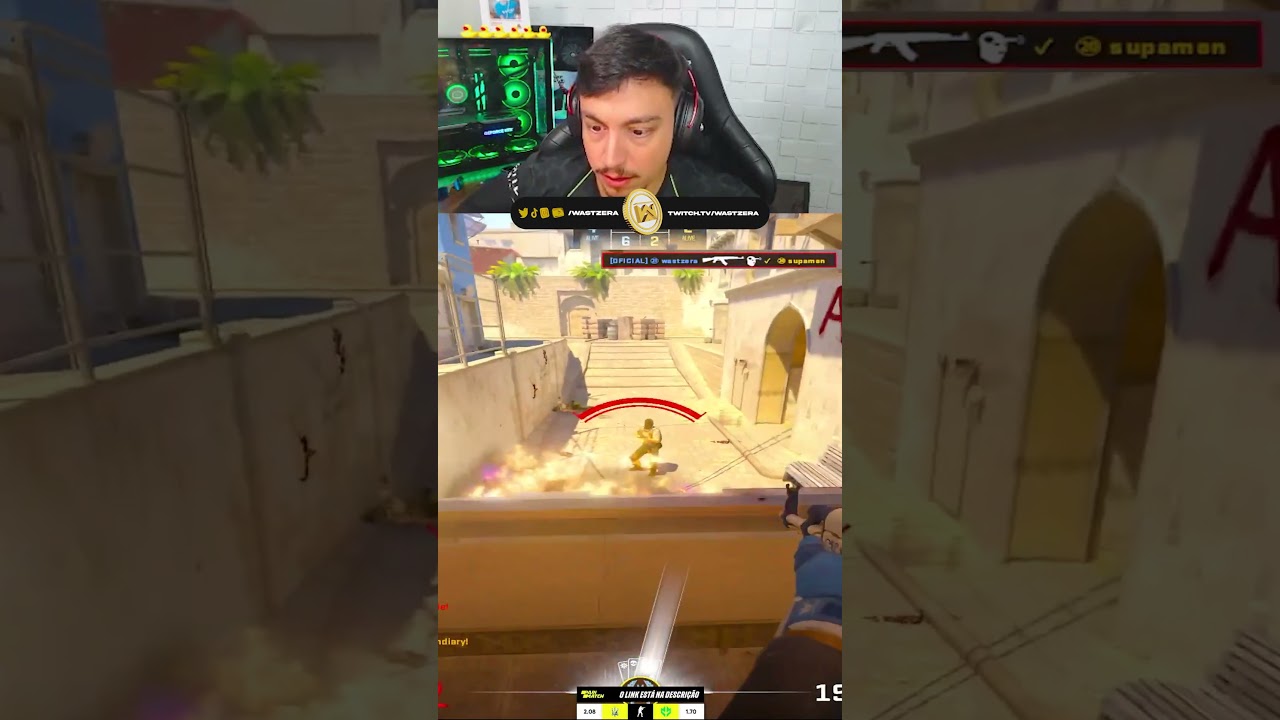 Aquele 5k padr&atilde;o wastzera de qualidade! #shorts #wastzera #cs2