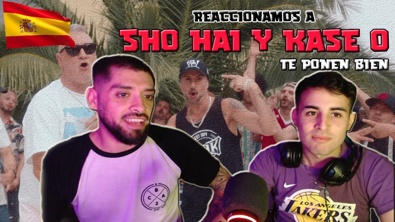 REACCIÓN A SHO HAI Y KASE O - TE PONEN BIEN - ¡SON JEFES DEL RAP DE ESPAÑA! | CBADOS RAP