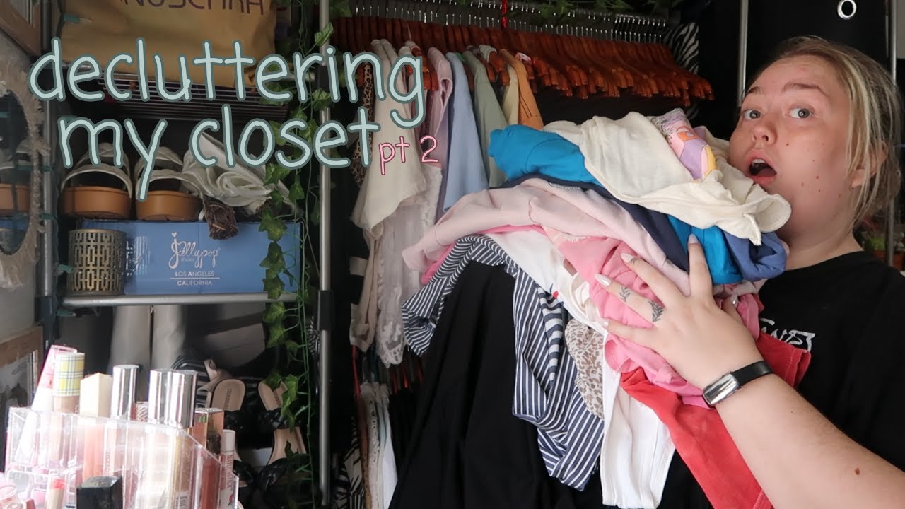 Decluttering My Closet pt 2