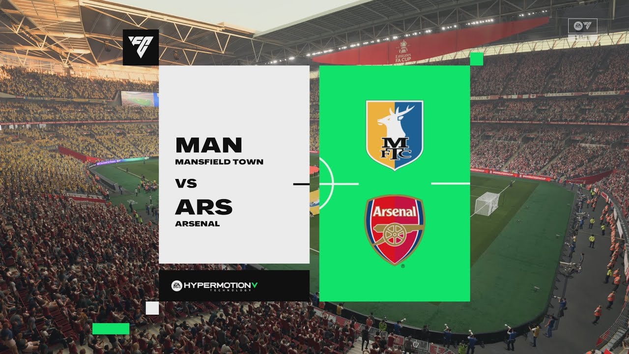 FC 26 | Mansfield vs Arsenal FA Cup 2025/26 - Full Gameplay PS5™ [4K HDR]