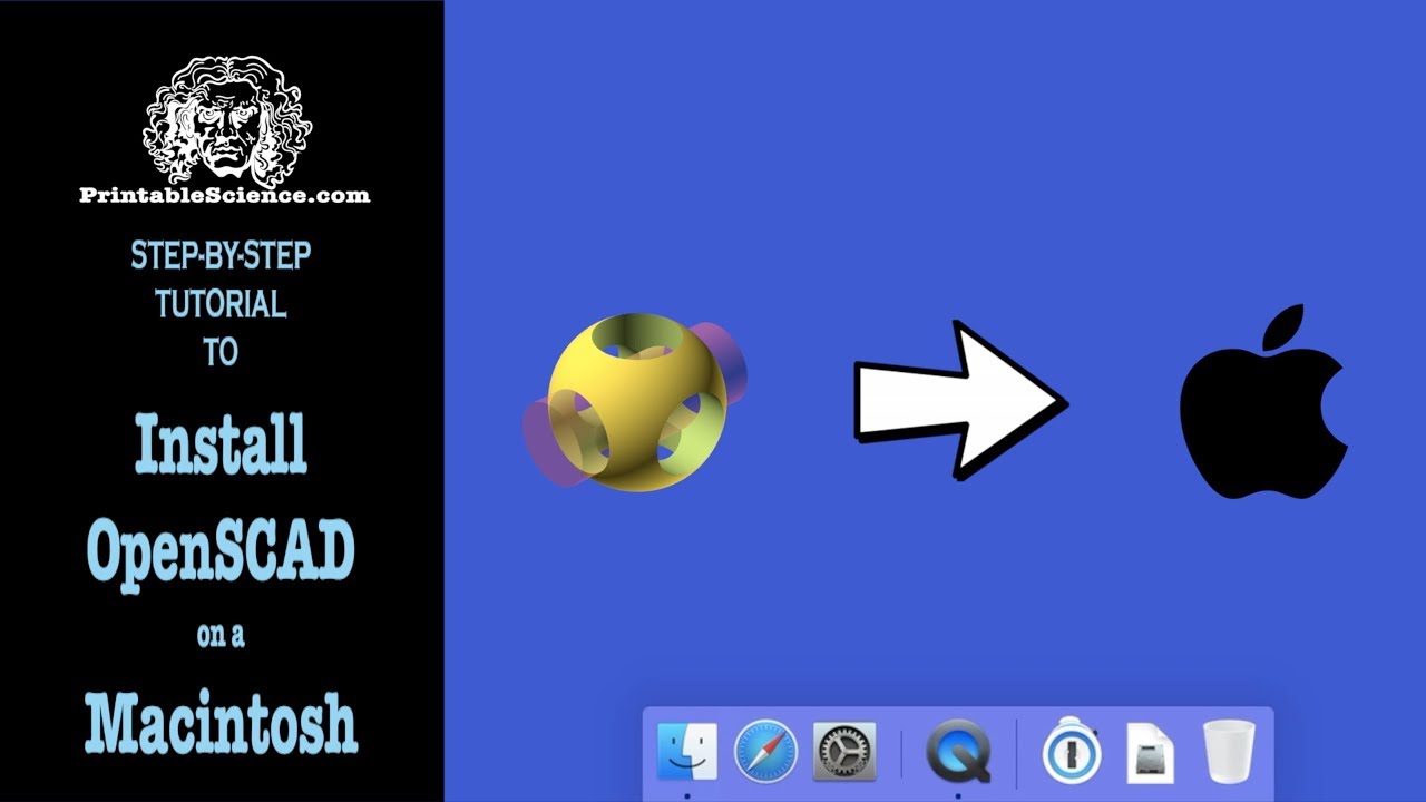 TUTORIAL: Install OpenSCAD on a Mac