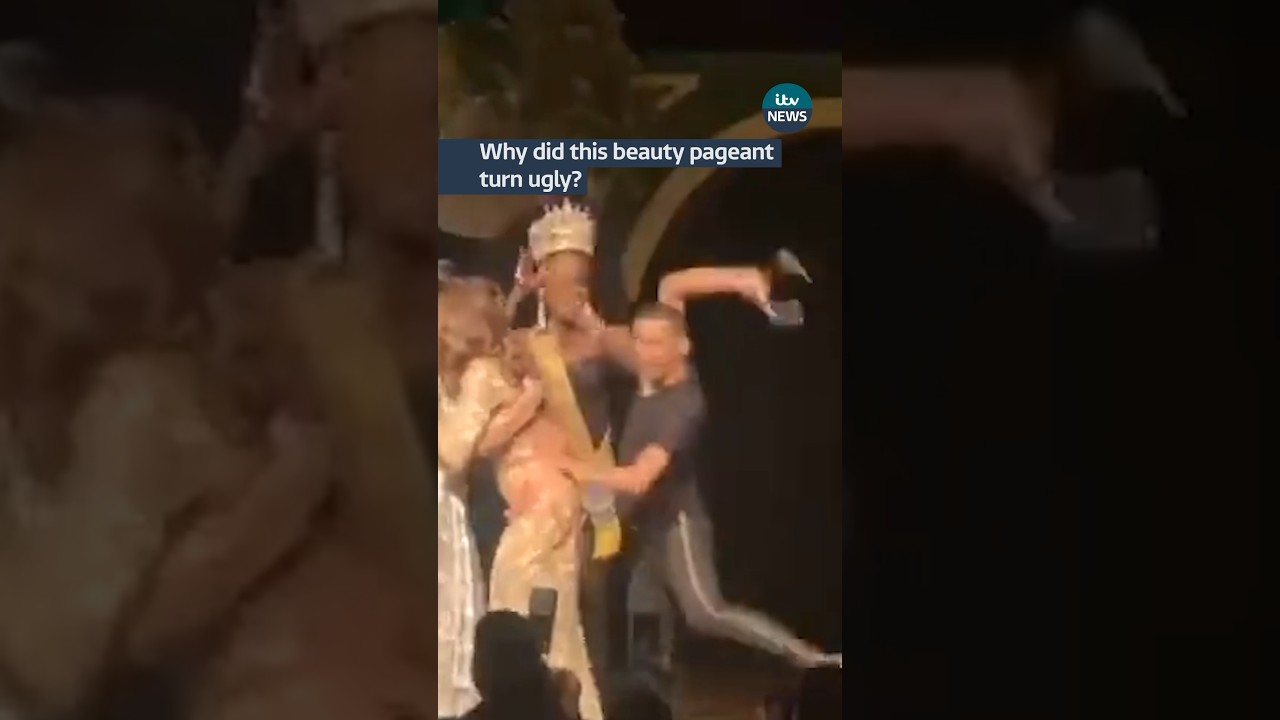 Why did this beauty pageant turn ugly? #itvnews #news #brazil #lgbt #lgbtnews