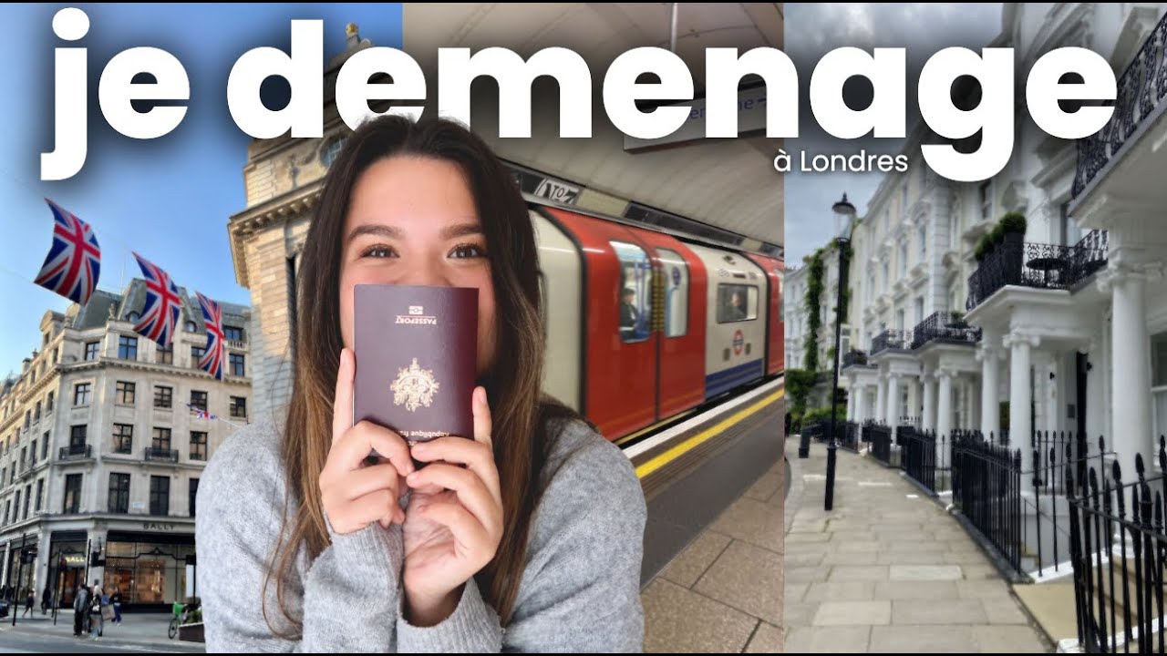 🇬🇧 JE DÉMÉNAGE À LONDRES | moving vlog pt. 1