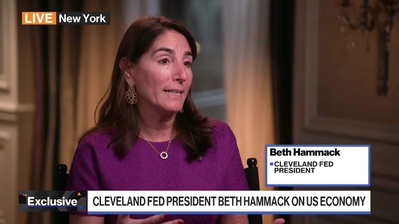Fed’s Beth Hammack Says She Sees Two-Sided Risks to Interest Rates (Full Interview)