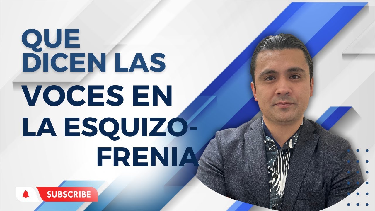 QUE ESCUCHAN LAS PERSONAS CON ESQUIZOFRENIA / VOCES / #esquizofrenia #voces #enfermedadmental