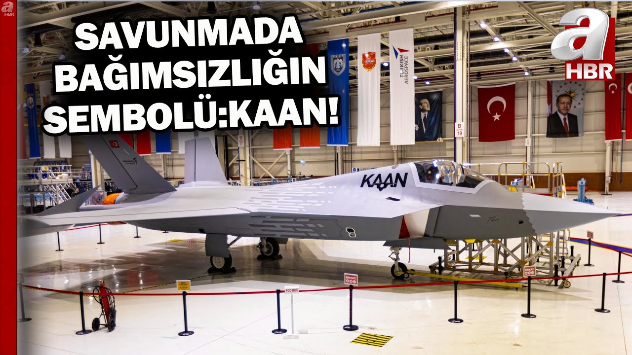Savunma sanayisinde bağımsızlığa giden 23 yıl! Yerli savaş uçağı KAAN  A Haber'de! | A Haber