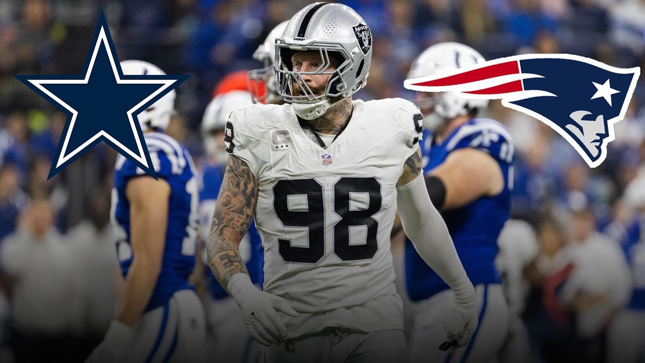 5 DESTINOS para MAXX CROSBY ¿CAMBIARÁN al DEFENSIVO ESTRELLA?
