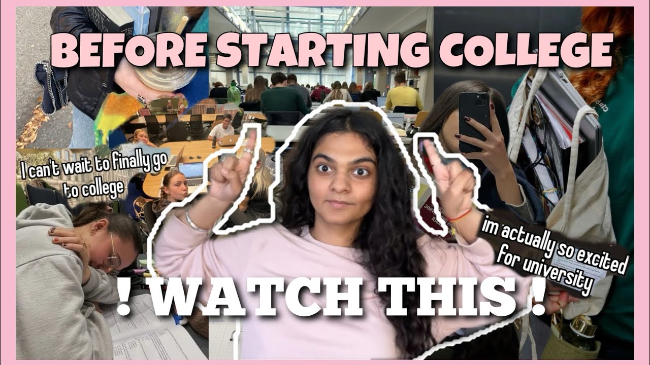 Starting college? Things I Wish Someone told Me! “FIRST YEAR SURVIVAL GUIDE!” 🎓💌🤌🏼✨