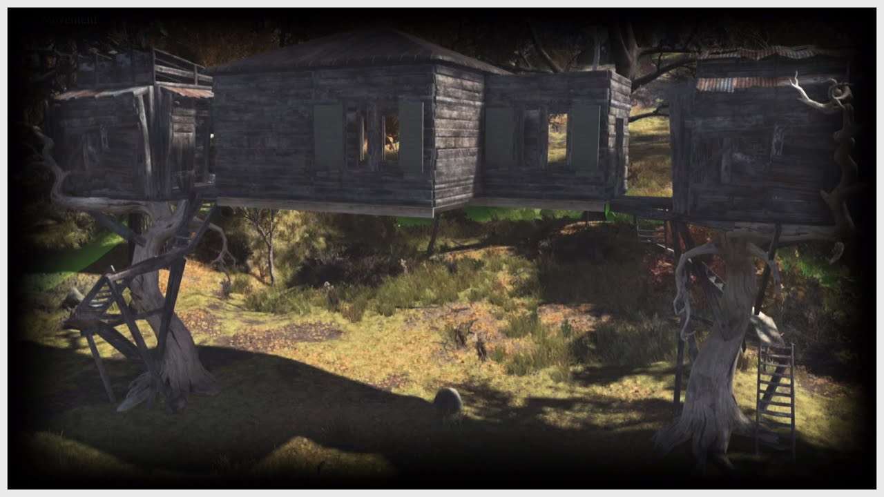 Fallout 76 | Floating Treehouse | Camp Guide (using the new lookout prefab)