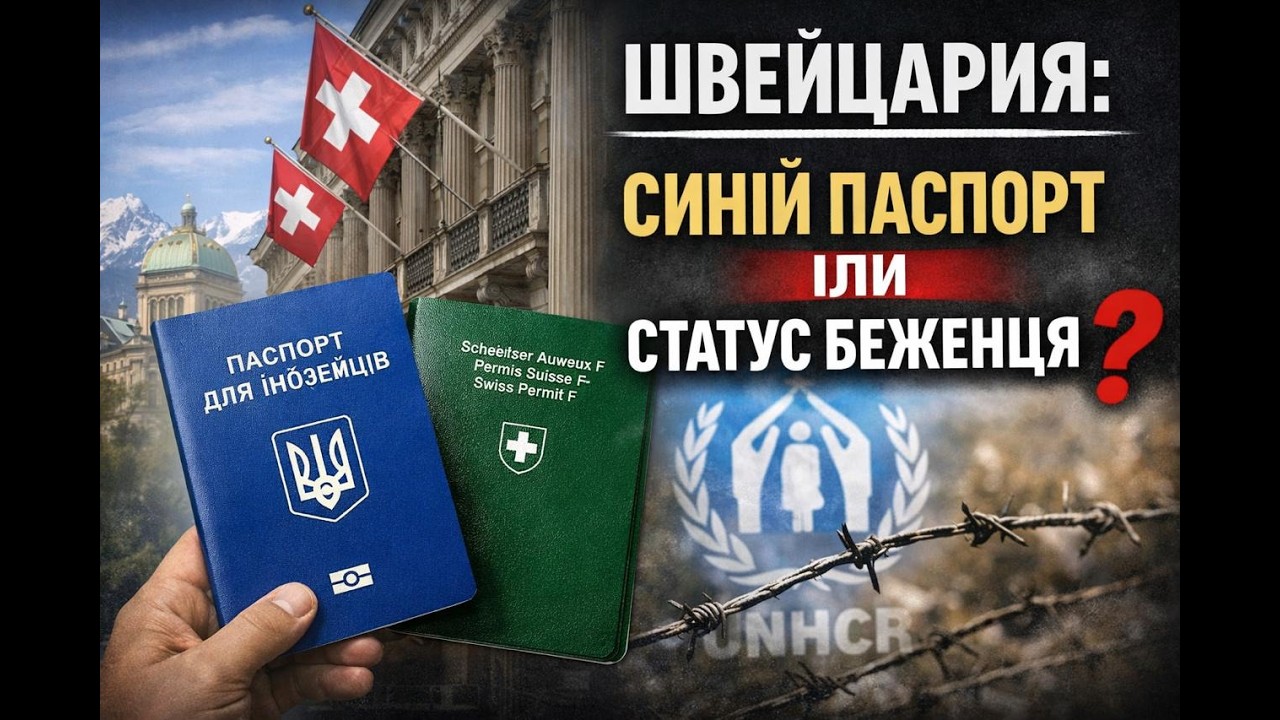 Швейцария: синий паспорт и статус беженца по Женевской конвенции
