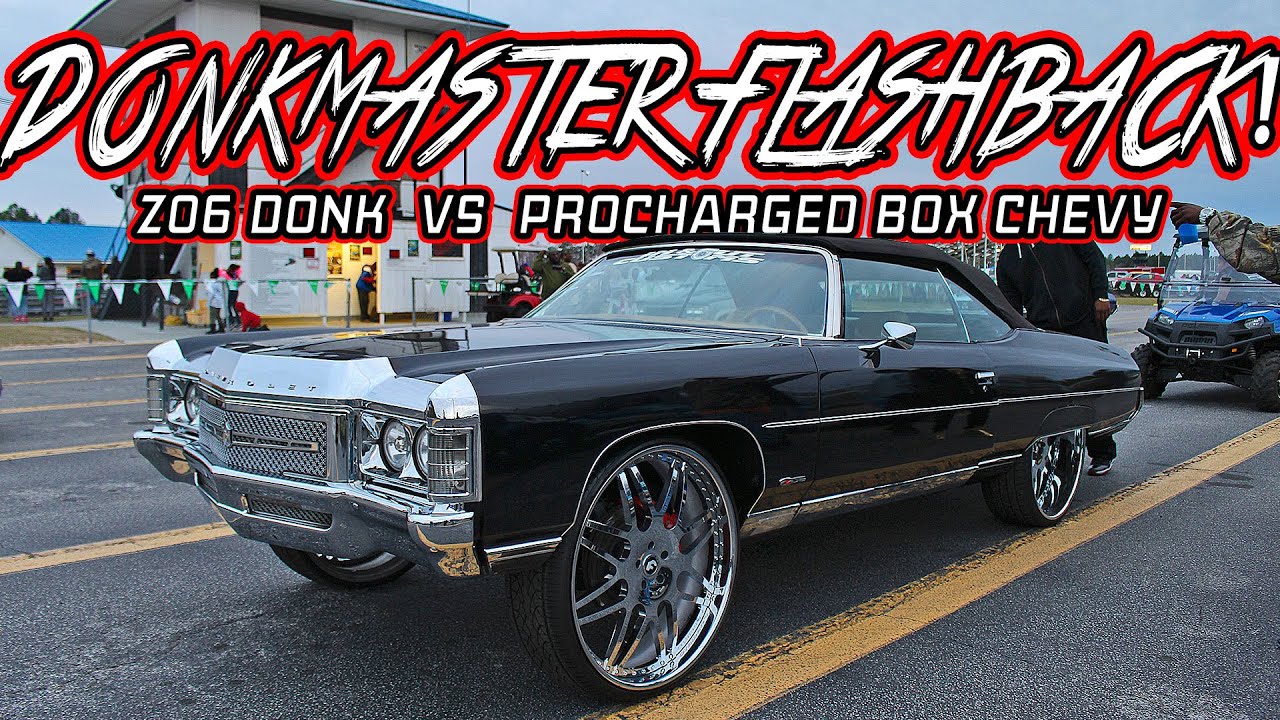 FLASHBACK! DONKMASTER Z06 DONK VS PROCHARGED BOX CHEVY GRUDGE RACE - Douglas Dragway 2016