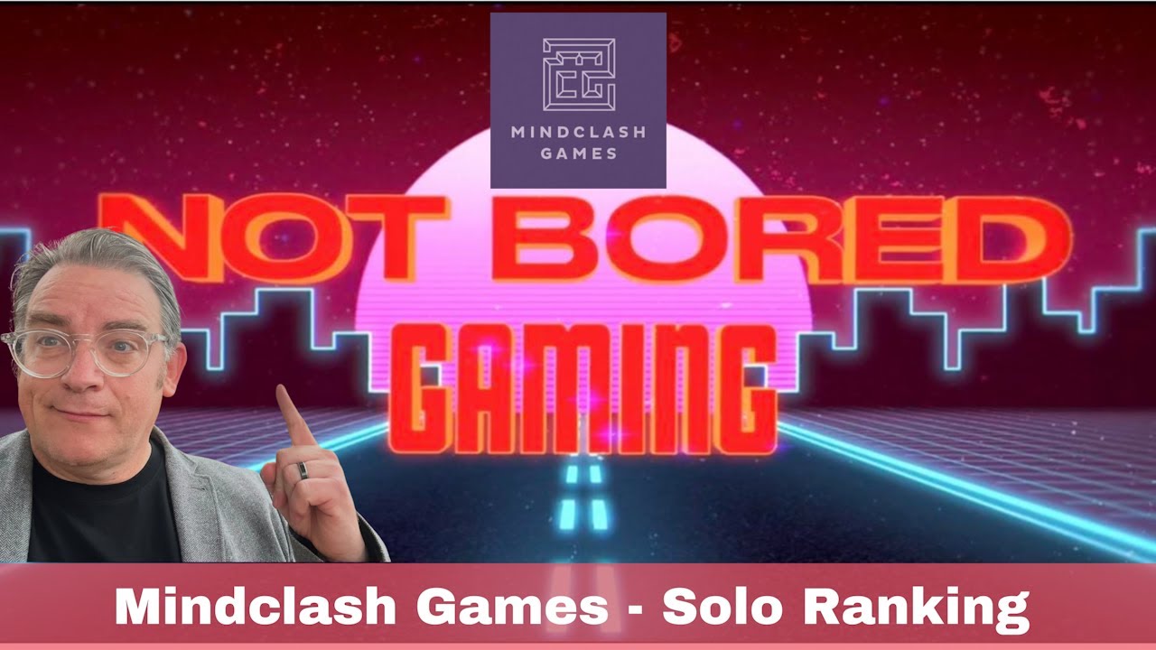 Ranking Mindclash Games for Solo -  Not Bored Gaming