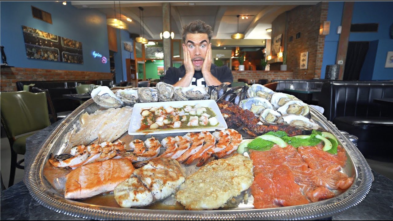 The BIGGEST Seafood Eating Challenge Has Never Been Eaten In Arizona! Joel Hansen