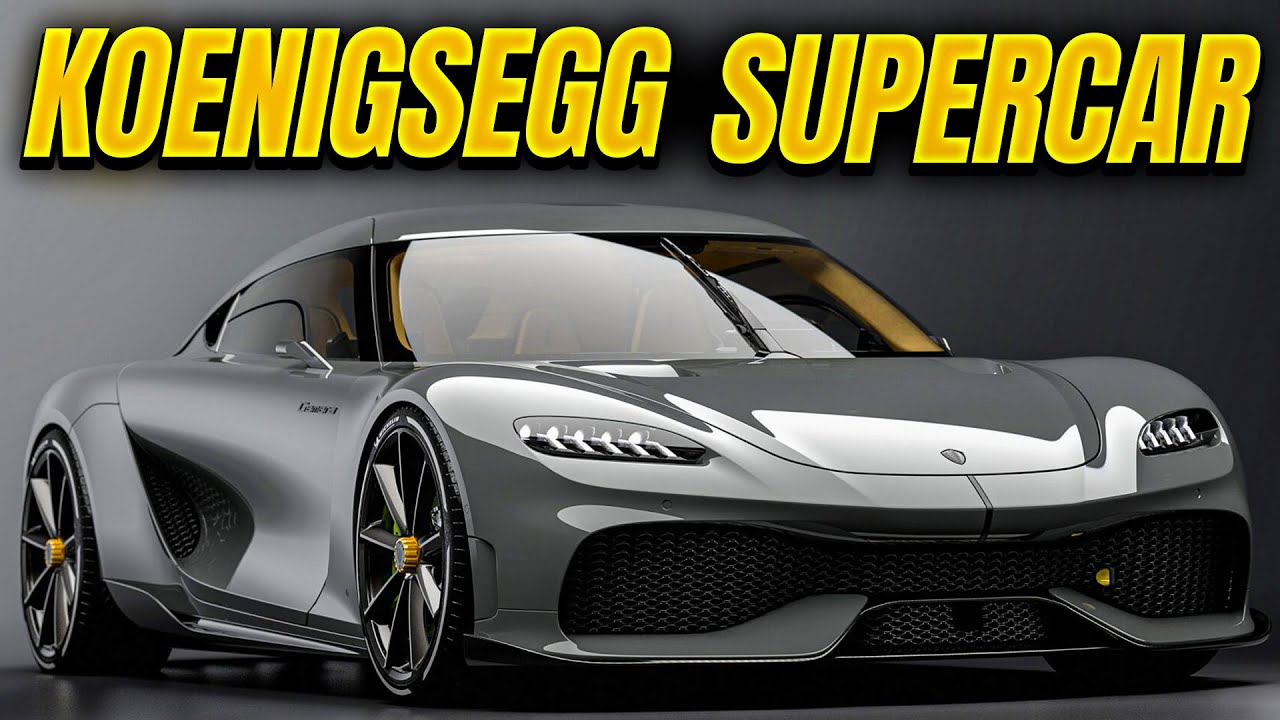 From Dreams to Reality: Koenigsegg's Epic Journey & the Gemera 4-Seater Supercar