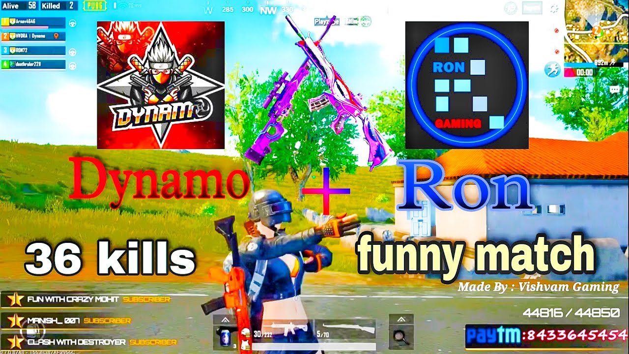 Dynamo + Ron Playing Togather | 3 years old gameplay | Vishvam Gaming
