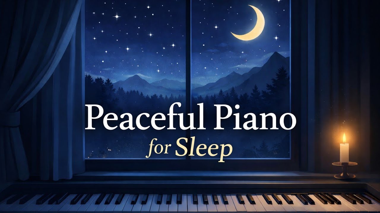 Peaceful Piano Music for Sleep | Relaxing Night Music | 1 Hour