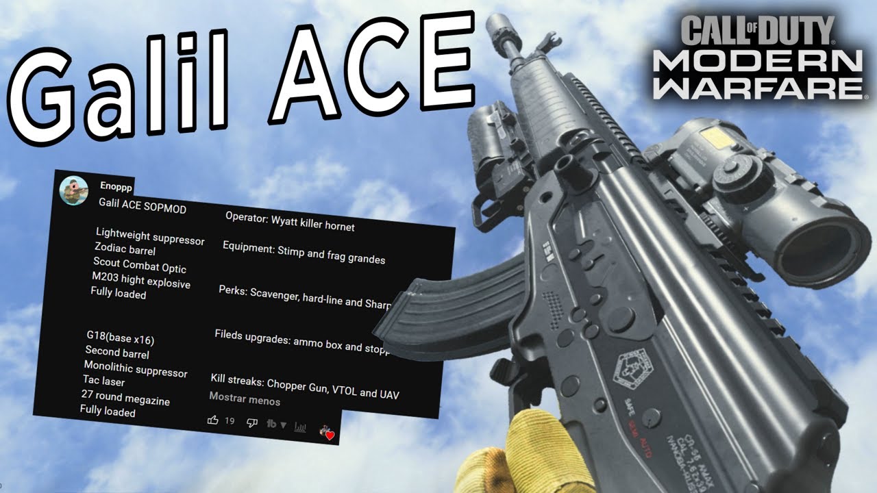 IWI Galil ACE SOPMOD (CR-56 AMAX) Gameplay | Call of Duty Modern Warfare (PS5)