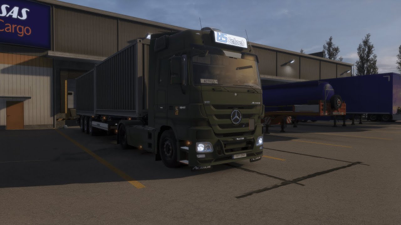 ETS2 | Night in Sweden | Realistic Drive | Project Next-Gen | Project Realux Reshade | 4K