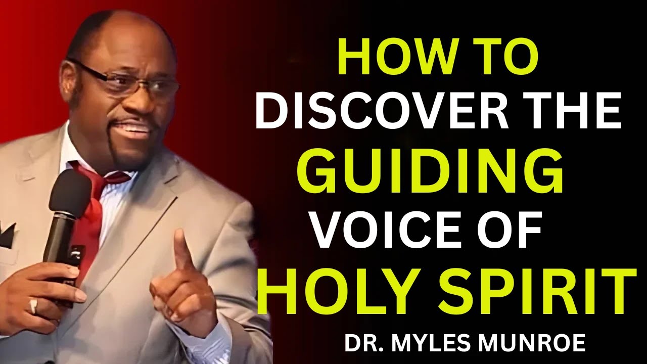 Never Alone: Discover the Guiding Voice of the Holy Spirit | MYLES MUNROE