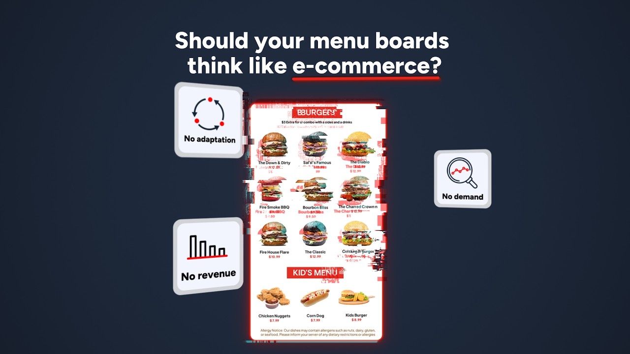 AI Digital Menu Boards Explained | Turn Restaurant Screens Into Revenue Engines