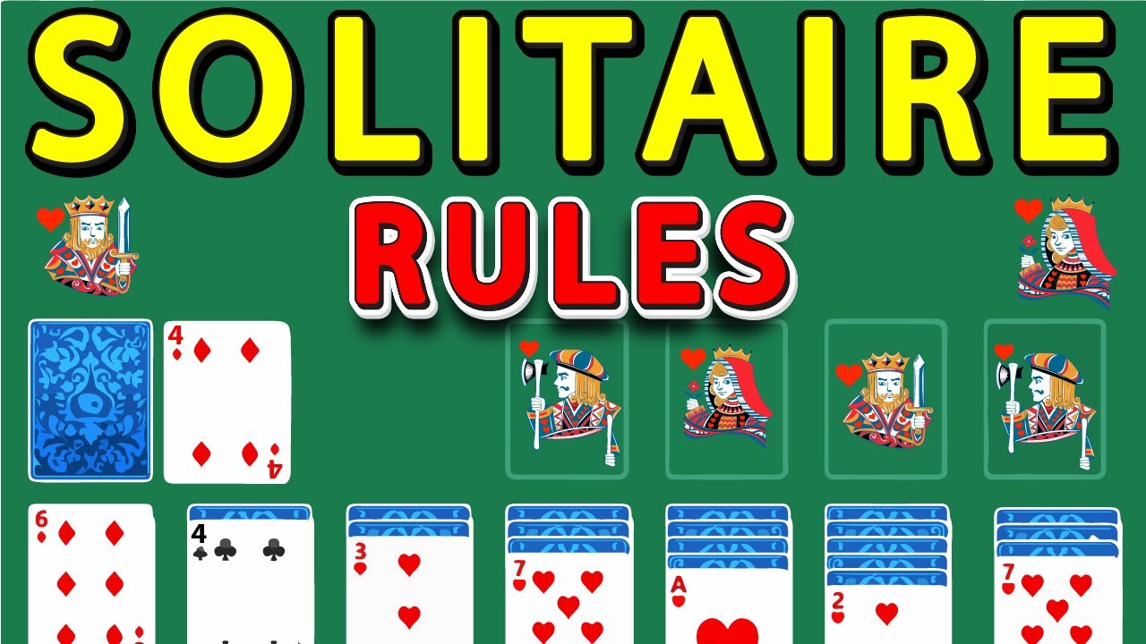 How to Play Solitaire : Rules of Solitaire : Solitaire FREE Online Card Game