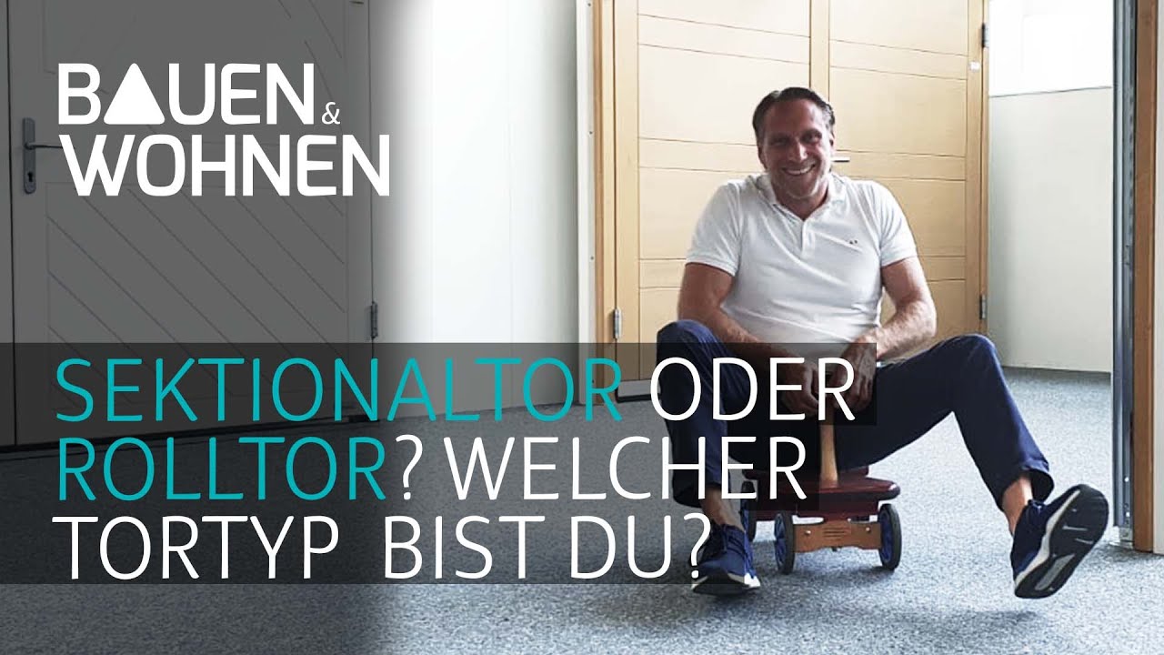 So findest du dein GARAGENTOR mit Antrieb. Sektionaltor, Rolltor, Schwingtor | Hausbau / Garage