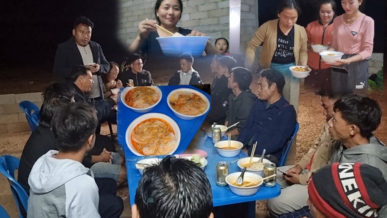 Ua qhaub poob rau kwv tij peb noj kom tub ej nkawv tsev sov 1/25/2022