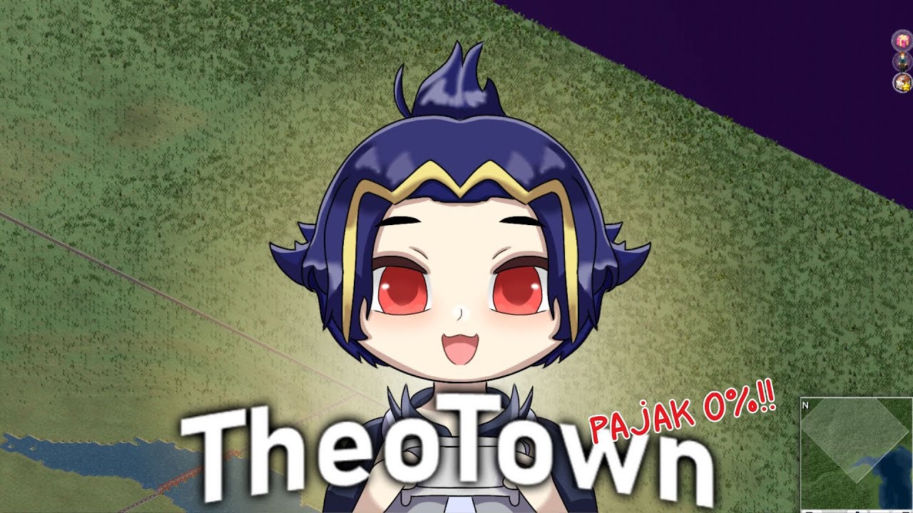 【 TheoTown 】Challenge bikin kota dengan pajak 0%!!! apakah bisa? || Vtuber Live Indonesia