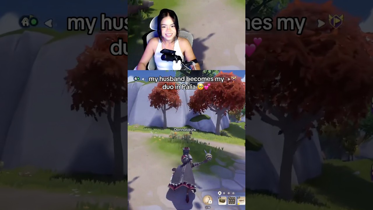 Life partners, now duos in Palia. Funny enough, we have our own bows irl bc we do archery! #palia