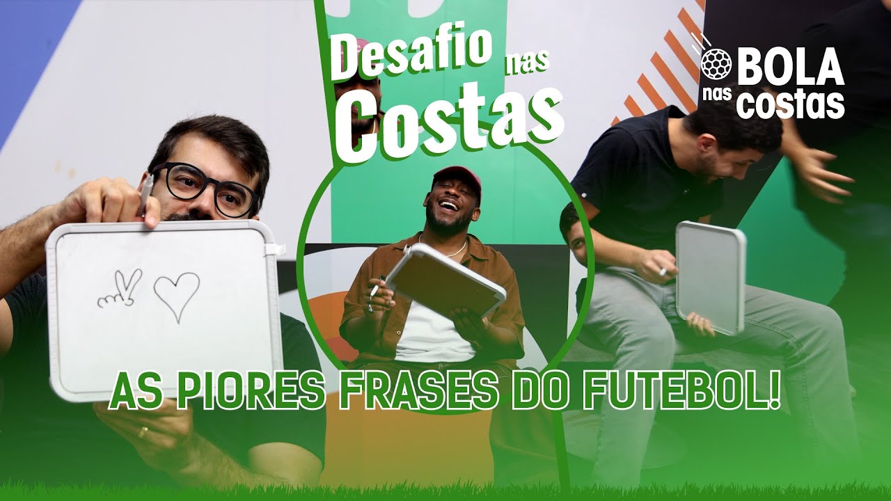 QUEM DISSE ESSA FRASE? | Desafio nas Costas | ATL TV