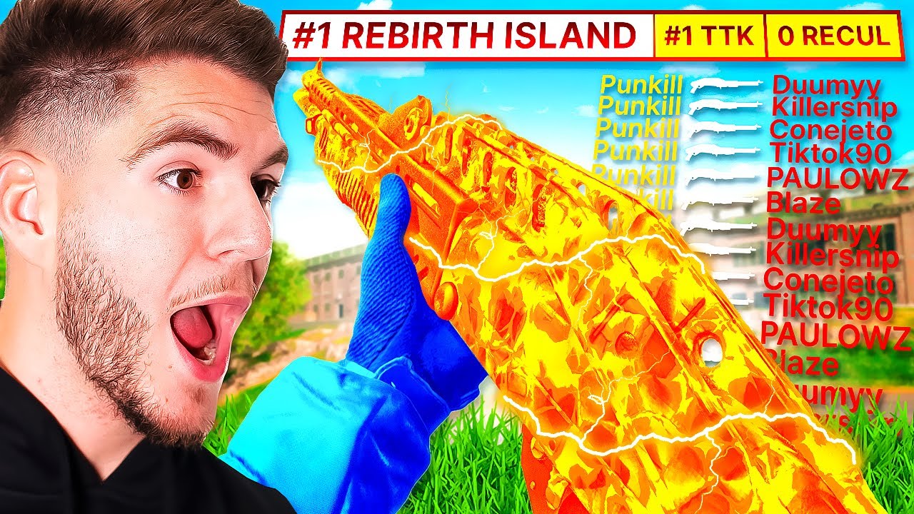 LA CLASSE *RECLAIMER 18* QUI TUE LE PLUS VITE SUR REBIRTH ISLAND !! (trop cheaté)
