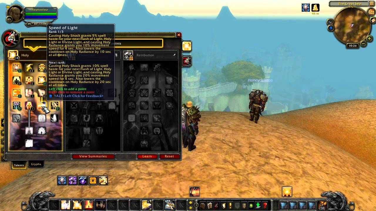 Warcraft - Cataclysm: Holy Paladin Changes Part 1 - Holy Radiance, Divine Light, Talent Tree Changes