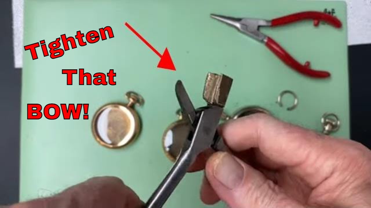 How To Not Drop Your Vintage Pocket Watch: Tighten The Bow!